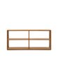 Estantería Maymai con estructura de madera maciza de roble 180 x 81 cm