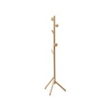 Perchero Nadue de madera maciza de haya con acabado natural 170 cm
