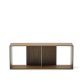 Litto large shelf module in walnut veneer, 101 x 38 cm