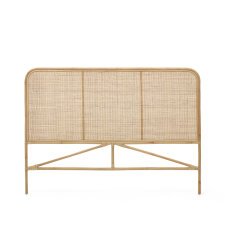 Tête de lit Quiterie en rotin naturel 150/160 cm