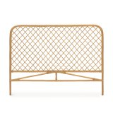 DE_Tête de lit Citlalli en rotin finition naturelle pour lit de 150 cm