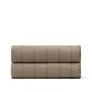 Sprei Campllong 100% katoen beige voor bed 160/180 cm