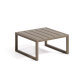 Table d'extérieur basse Comova - structure aluminium