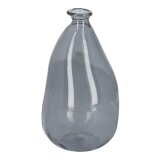Vase Brenna bleu moyen format en verre 100% recyclé