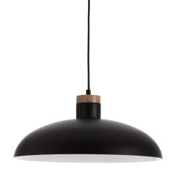 Lampe suspension Gotram noir