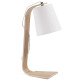 Repcy oak veneer table lamp