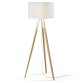 Iguazu floor lamp in steel