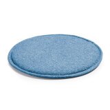 Coussin Silke bleu foncé