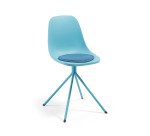 Coussin Silke bleu foncé