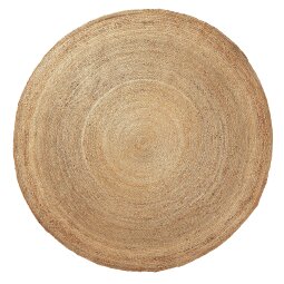 Tapis rond Doc 100 % jute couleur naturelle Ø 200 cm