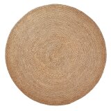 DE_Tapis rond Doc 100 % jute turquoise Ø 150 cm