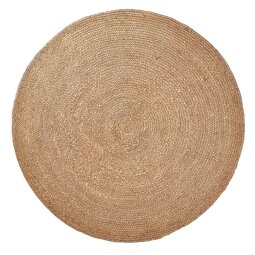 Doc rond vloerkleed 100% natuurlijk jute Ø 150 cm