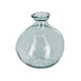 Vase Brenna transparent petit format en verre 100% recyclé