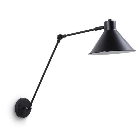 Dione lamp zwart