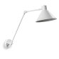 Dione wandlamp wit