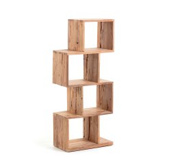 Estantería Aroba de madera maciza de teca reciclada 55 x 132 cm