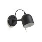 Lucilla wall lamp black