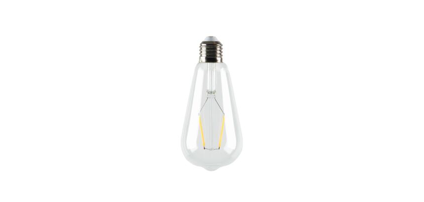 Halogen LED Bulb E27 of 4W and 65 mm warm light