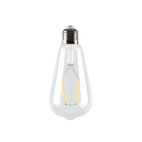 Ampoule LED Bulb E27 de 4W et 65 mm lumière chaude