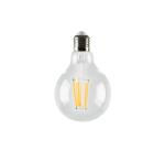 Halogen LED Bulb E27 of 4 W and 80 mm warm light