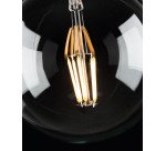 Halogen LED Bulb E27 of 6W and 120 mm warm light