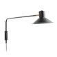 Aria wandlamp zwart