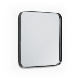 Marco black metal wall mirror 40 x 40 cm