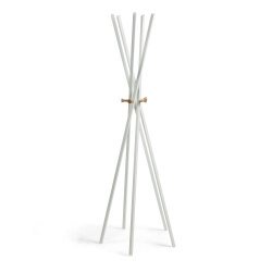 Porte-manteaux Chelsey 170 cm blanc