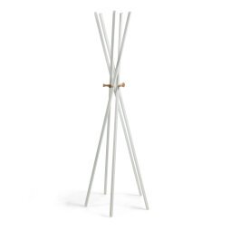 Chelsey white coat rack 170 cm