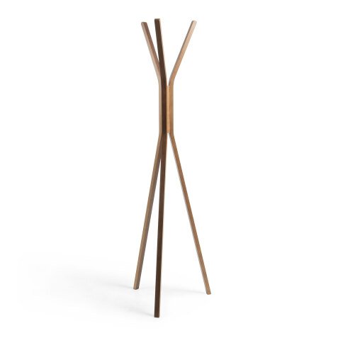 Chelsey solid rubber wood coat rack, 170 cm