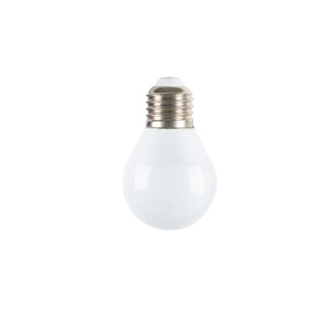 Bulb LED E27 lightbulb, 3W and 45 mm with warm light