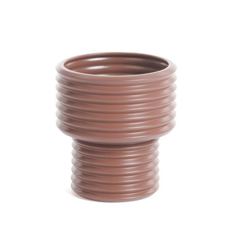 Aleray ceramic vase brown