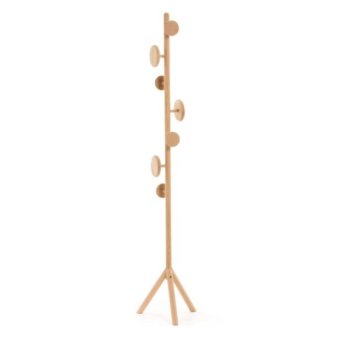 DE_Portemanteau Nalini en bois de bouleau massif 180 cm