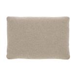 Blok cushion in beige, 40 x 60 cm