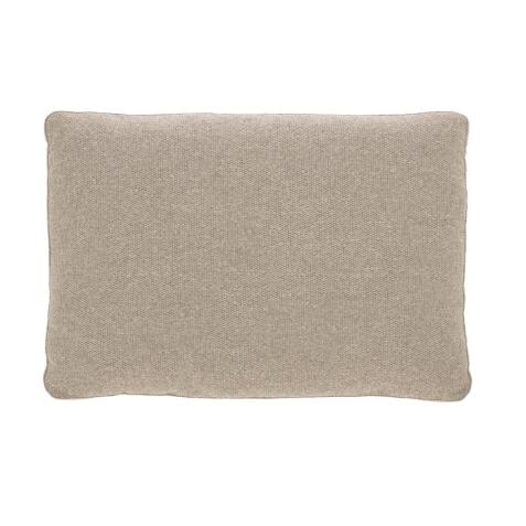 Blok cushion in beige, 40 x 60 cm