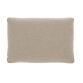 Blok cushion in beige, 40 x 60 cm