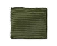 Cojín Blok de pana gruesa verde 50 x 60 cm