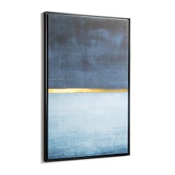 Tableau Wrigley 60 x 90 cm bleu