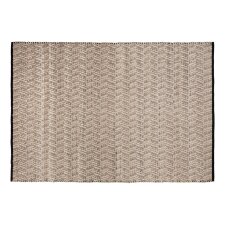 Tapis Neida laine marron 160 x 230 cm