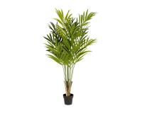 Planta artificial Palmera de bambú con maceta negro 170 cm