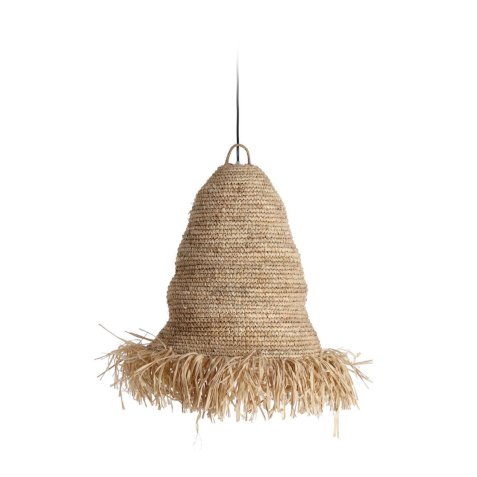 Lampenkap voor plafondlamp Shianne van raffia