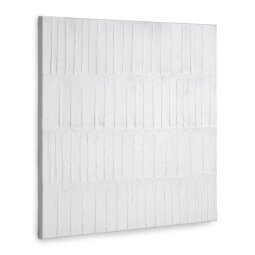 DE_Tableau Basilisa blanc et gris 90 x 90 cm