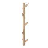 Colgador de pared Natane 5 ganchos madera abedul