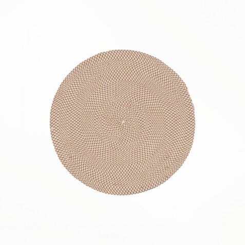 Rodhe rond vloerkleed van 100% PET  Ø 100 cm