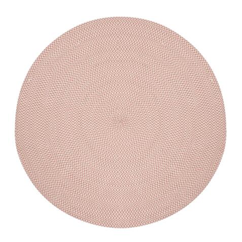 Rodhe rond vloerkleed van 100% PET Ø 150 cm