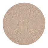 DE_Tapis rond Rodhe 100 % PET beige Ø 150 cm