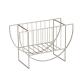 Aubrey silver magazine rack