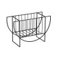 Aubrey black magazine rack