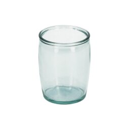 Trella clear bathroom cup