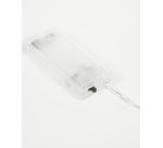 Grande étoile lumineuse Nicoletta argentée